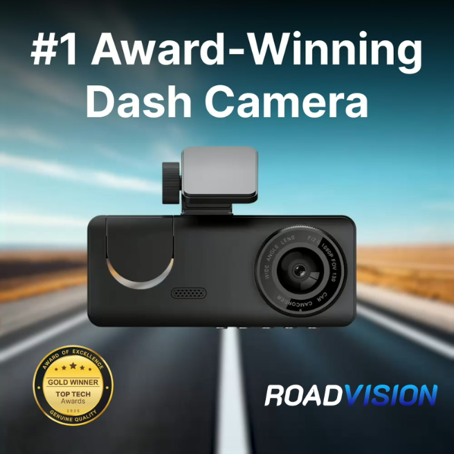 RoadVision — HD incident recording for driving and parked vehicles